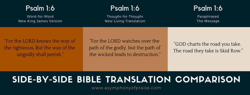All You Need to Know About Bible Translations. — Symphony of Praise